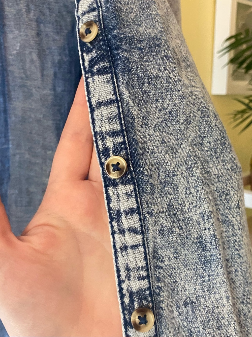Free People | Ruffle Denim Jacket - Picture 5 of 7